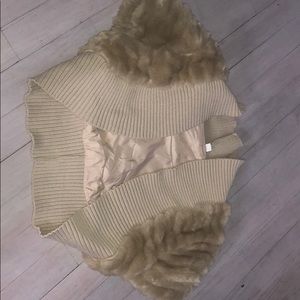Faux Fur cardigan